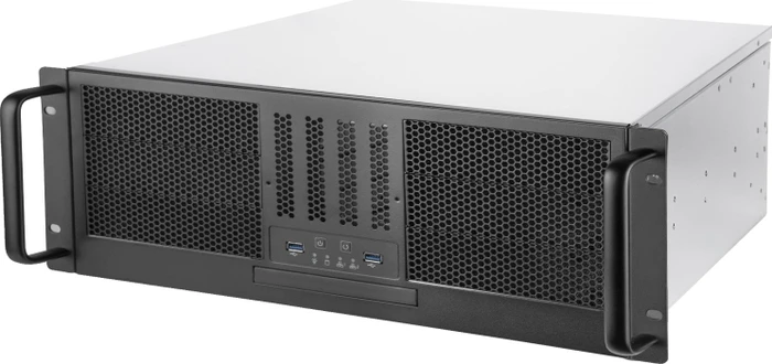 SilverStone RM41-506, Rackmount Storage, grau/schwarz, 4HE, ATX