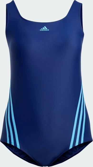 adidas 3-Streifen Badeanzug dark blue/blue burst (Damen)