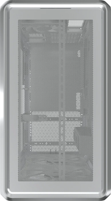 Cooler Master MasterFrame 500 Mesh, silber, Glasfenster