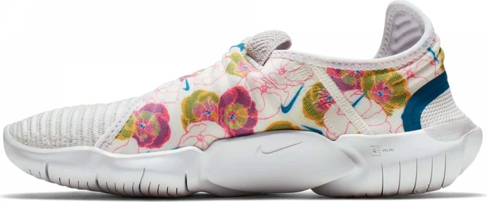 Nike Free RN Flyknit 3.0 white/laser orange/hyper pink/green abyss (Damen)