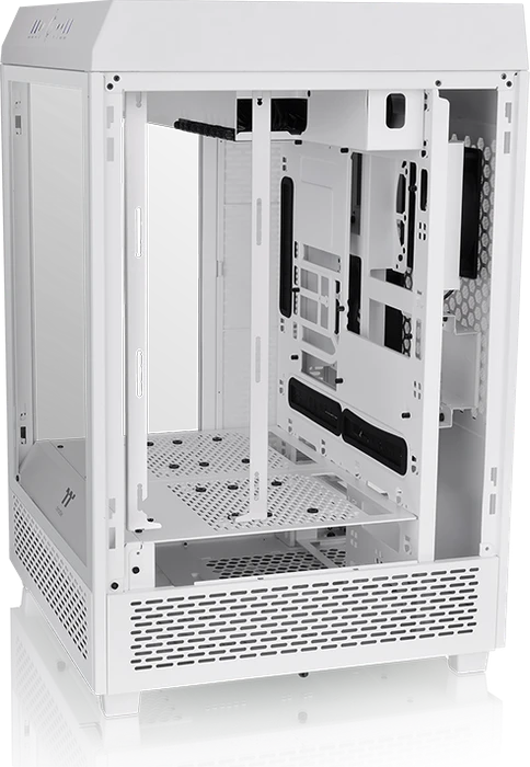Thermaltake The Tower 500 Snow Edition, weiß, Glasfenster