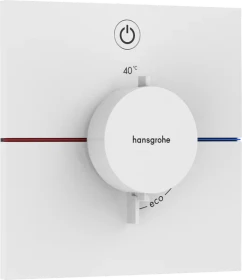 Hansgrohe ShowerSelect Comfort E Thermostat Unterputz für 1 Verbraucher mattweiß