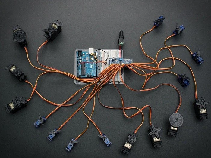 16-Kanal PCA9685 PWM/Servo Driver (verschiedene Hersteller)