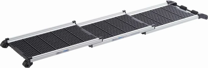 Kleinmetall DOGWALK3 Alu-Hunderampe, 3 Segmente, Standard