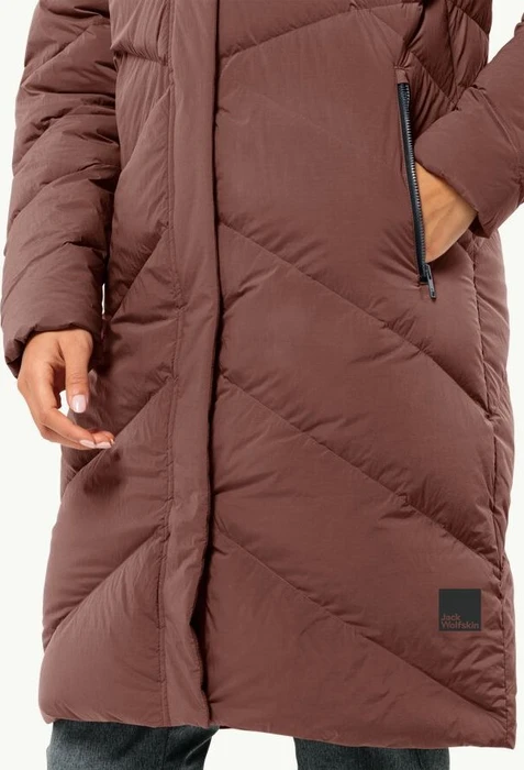 Jack Wolfskin Marienplatz Funktionsmantel wild ginger (Damen)