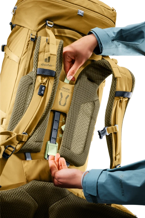 Deuter Aircontact Core 55+10 SL savanna/nori (Damen)