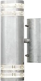 Konstsmide Modena GU10 35W 8.5cm Wandleuchte 2-flammig silber