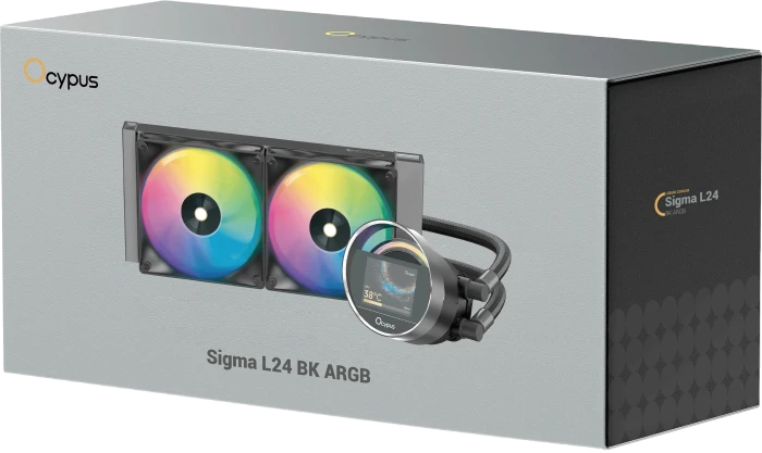Ocypus Sigma L24 BK ARGB, schwarz