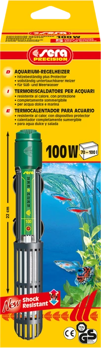 sera Aquarium Regelheizer, 100W