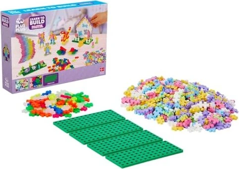 Plus-Plus Learn to Build Pastel Europa