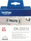 Brother Endlosetiketten DK-22212, 62mm, 15.2m, weiß Vorschaubild