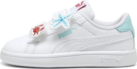 Puma Smash 3.0 Badges puma white/safe lake/red fire (Junior)