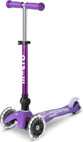 Micro Mini Micro Deluxe Foldable LED Kickboard violett