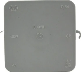 uniTEC AP-FR-Abzweigkasten IP54 100x100x40mm grau