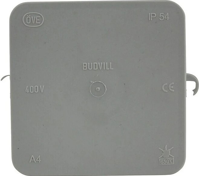 uniTEC AP-FR-Abzweigkasten IP54 100x100x40mm grau