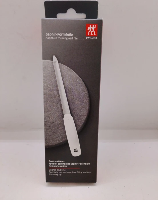 Zwilling Saphir Nagelfeile 160mm weiß