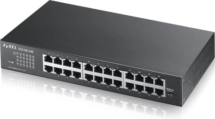 Zyxel GS1100 Desktop Gigabit Switch, 24x RJ-45