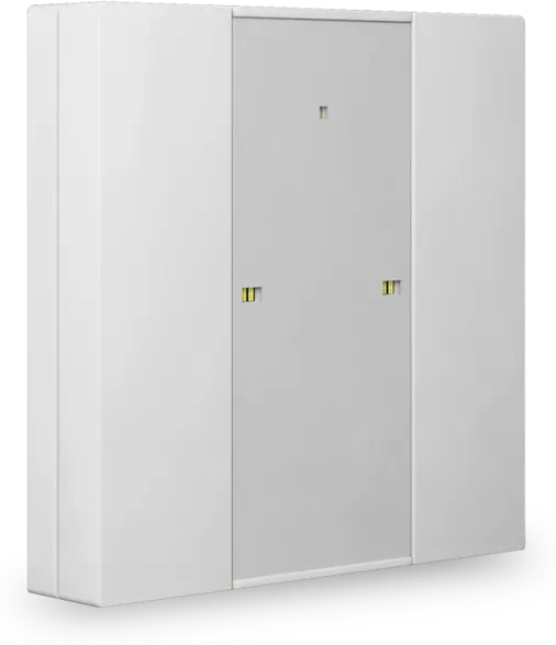 MDT Taster Plus TS 55 2-fach reinweiß matt, Temperatursensor