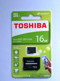 Toshiba Standard M203/EA R100 16GB Kit, UHS-I U1, Class 10