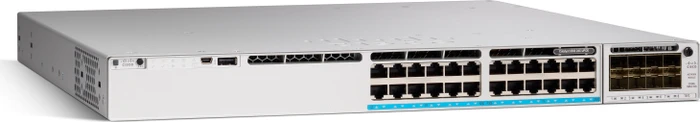 Cisco Catalyst 9300 Essentials Rackmount 10G Managed Switch, 24x RJ-45, 1x Erweiterungsslot, 560W UPoE