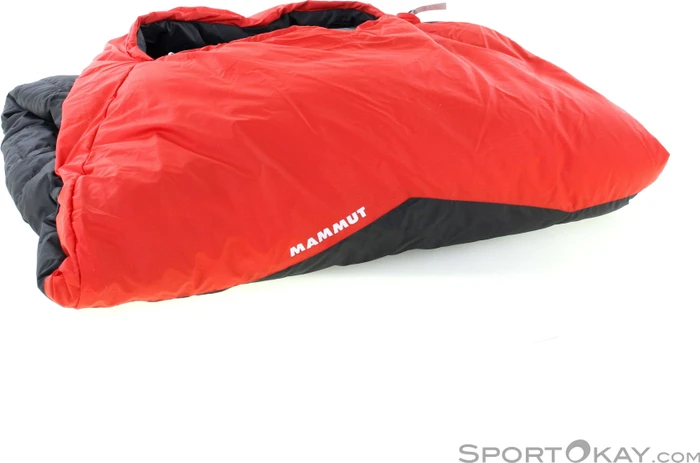 Mammut Nordic Down Spring Mumienschlafsack graphit/fire