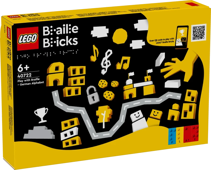 LEGO Spielspaß mit Braille - Deutsches Alphabet