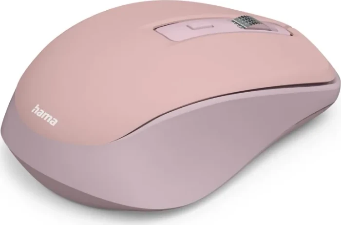 Hama WM-450 Silent Wireless Multi-Device Mouse rosa/pink, USB/Bluetooth
