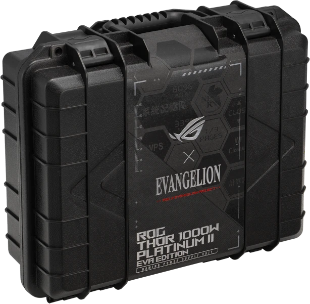 ASUS ROG Thor Platinum II EVA Edition, ROG-THOR-1000P2-EVA-GAMING, 1000W, ATX 2.4, mit 16-Pin PCIe 5.0 Kabel