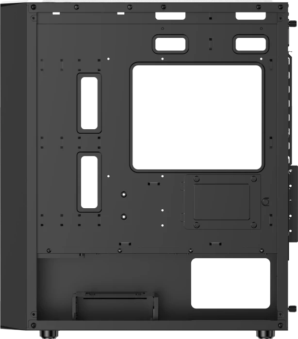 Ocypus Gamma C50 ARGB, schwarz, Glasfenster