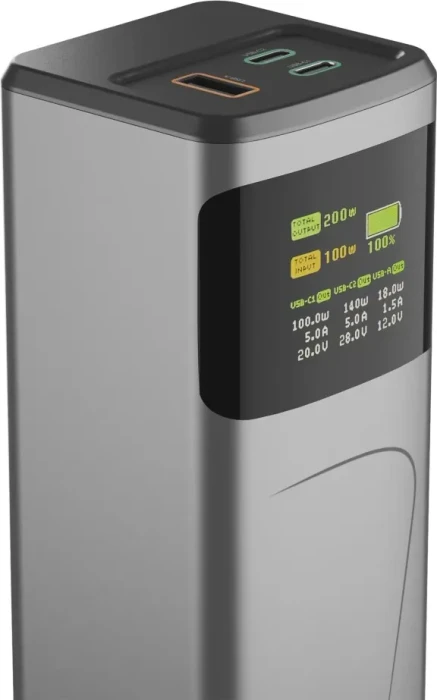 Hama Power Pack High Power 200W 24000mAh grau