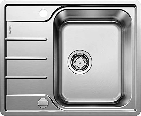 Blanco Lemis 45 S-IF Mini Einbau Becken reversibel mit Ablauffernbedienung edelstahl