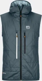 Ortovox Swisswool Piz Boé Funktionsweste dark arctic grey (Herren)