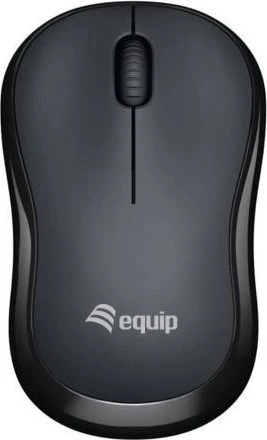 Equip Comfort Wireless Mouse schwarz, USB
