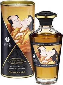 Shunga Aphrodisiac Warming Oil Massageöl Caramel Kisses, 100ml