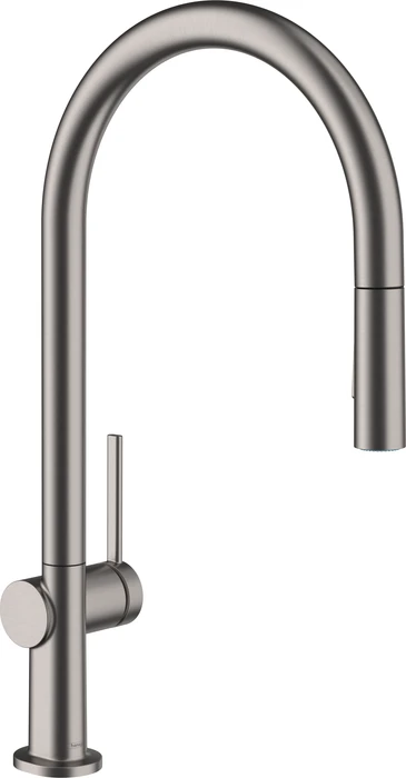 Hansgrohe Talis M54 210 2jet ausziehbar brushed black chrom