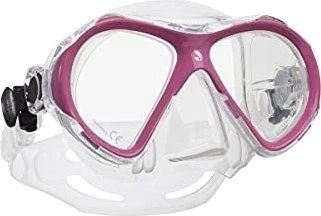 Scubapro Spectra Mini Zweiglasmaske metallic rot