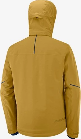 Salomon Edge Skijacke cumin/night sky (Herren)