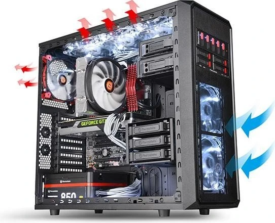 Thermaltake Versa H35, Acrylfenster