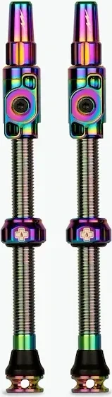 Muc-Off Big Bore Lite Tubeless-Ventil 70mm iridescent