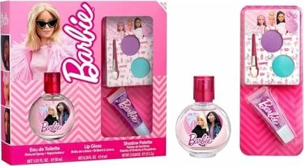 Air Val Barbie Girls EdT 30ml + Lipgloss 6ml + Lidschattenpalette Duftset