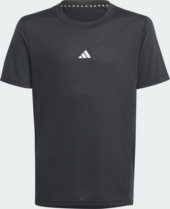 adidas Training Aeroready Funktionsshirt kurzarm black/reflective silver (Junior)