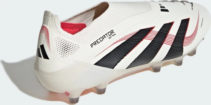 adidas Predator Elite Laceless AG off white/core black/pure ruby (Junior)