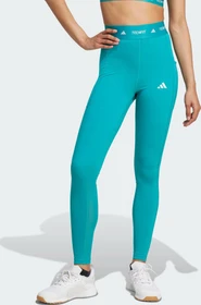 adidas TECHFIT Stash Pocket Full-Length Hose lang pure teal (Damen)