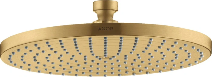 Hansgrohe Axor Starck Tellerkopfbrause 240 1jet brushed goldoptik