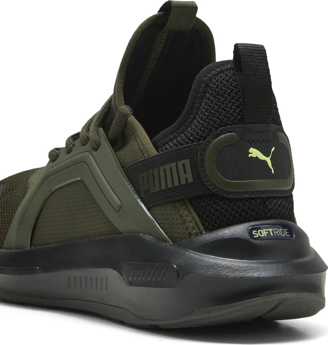 Puma Softride Enzo 5 dark olive/puma black/fizzy light