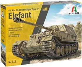 Italeri Elefant Sd. Kfz.184 Panzerjager Tiger (P)