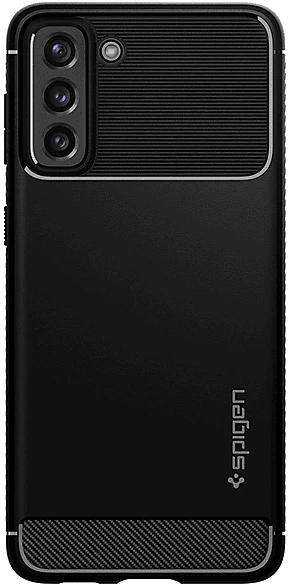 Spigen Rugged Armor für Samsung Galaxy S21 schwarz