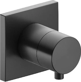 Keuco IXMO 59548 Comfort 3-Wege Umstellventil eckig schwarzchrom gebürstet