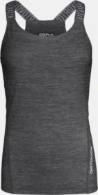 Ortovox 150 Essential Top Funktionsshirt ärmellos black raven blend (Damen)