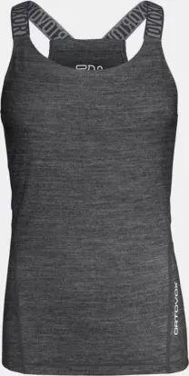 Ortovox 150 Essential Top Funktionsshirt ärmellos black raven blend (Damen)